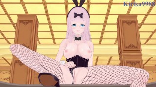 Chika Fujiwara and I have intense sex in the casino. – Kaguya-sama Love Is War Hentai