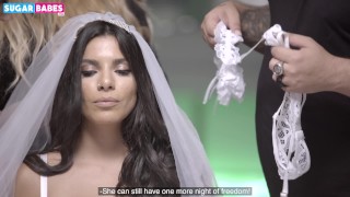 My bride fuck my ste-brother on our wedding : SUGARBABESTV